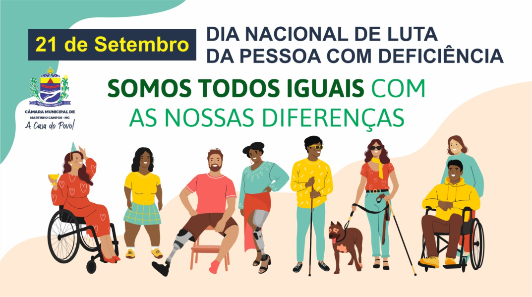 DIA NACIONAL DE LUTA DA PESSOA COM DEFICIÊNCIA