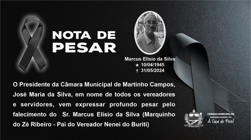 NOTA DE PESAR
